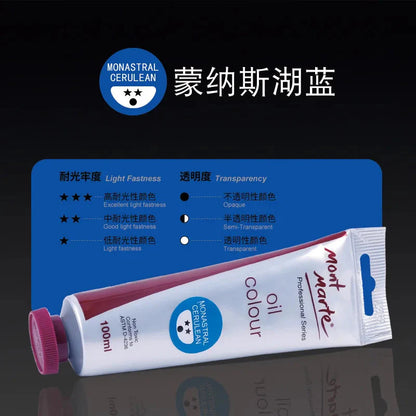 100ml Oil Paint 45 Colors Student Art Creation Special Waterproof Quick-drying Large Sticks Of Pigment School Painting Supplies