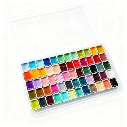 Watercolor Paint Set 98/60/48/36/24 Colors, Professional-quality art supplies for artists adult painting aketching, Non-Toxic