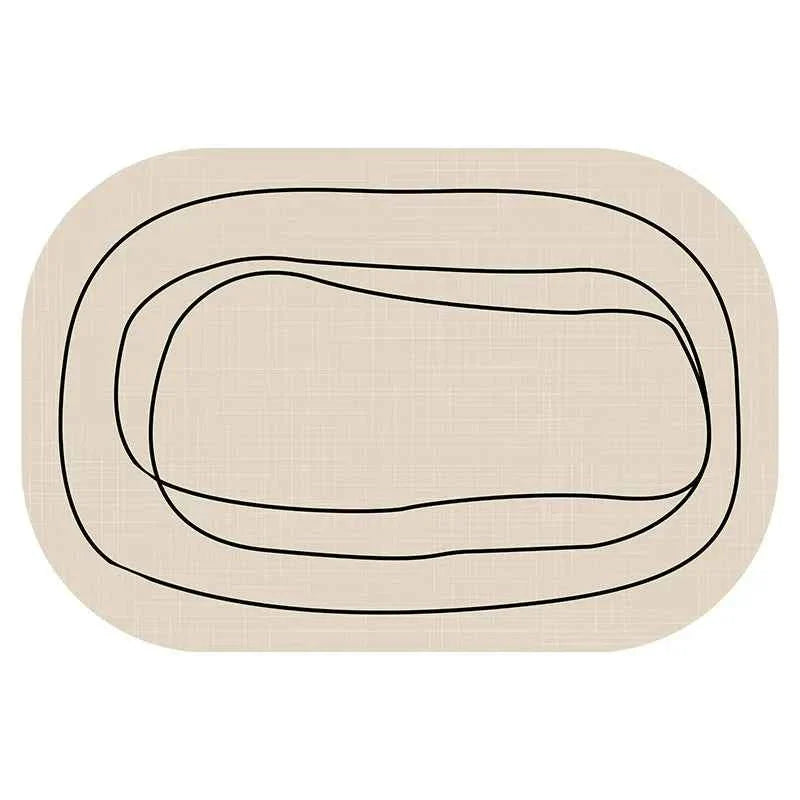Bathroom Carpet Mat Bathroom Modern Diatomaceous Earth Bath Mat Soft and Comfortable Suitable for The Bathroom Floor  Mat