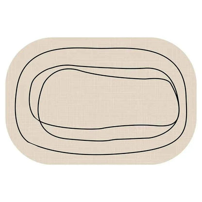 Bathroom Carpet Mat Bathroom Modern Diatomaceous Earth Bath Mat Soft and Comfortable Suitable for The Bathroom Floor  Mat