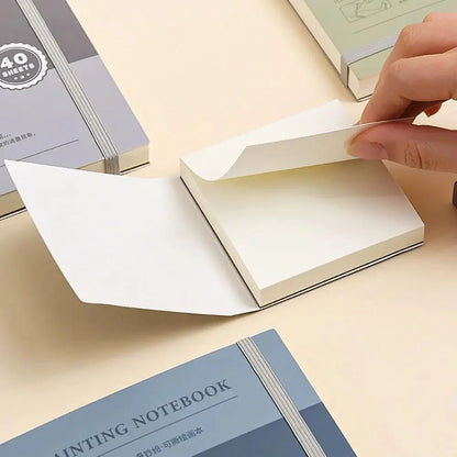 Small Tearable Painting Book Art Supplies Inspiration Record Sketchbook Portable Notebook