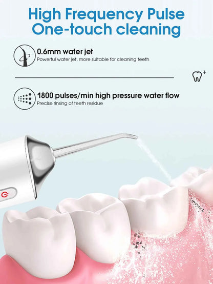 Powerful Water Jet Flossing Machine Portable Oral Irrigator Teeth Whitening Clean And Healthy Teeth Tooth Irrigator