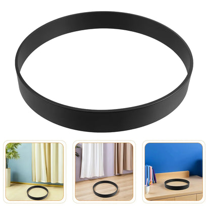 2pcs Metal Frame For Wall Clock Replacement 12 Inch Quartz Clock Shell/Border/Trim Thin - 42mm Thick Minimalist Installation