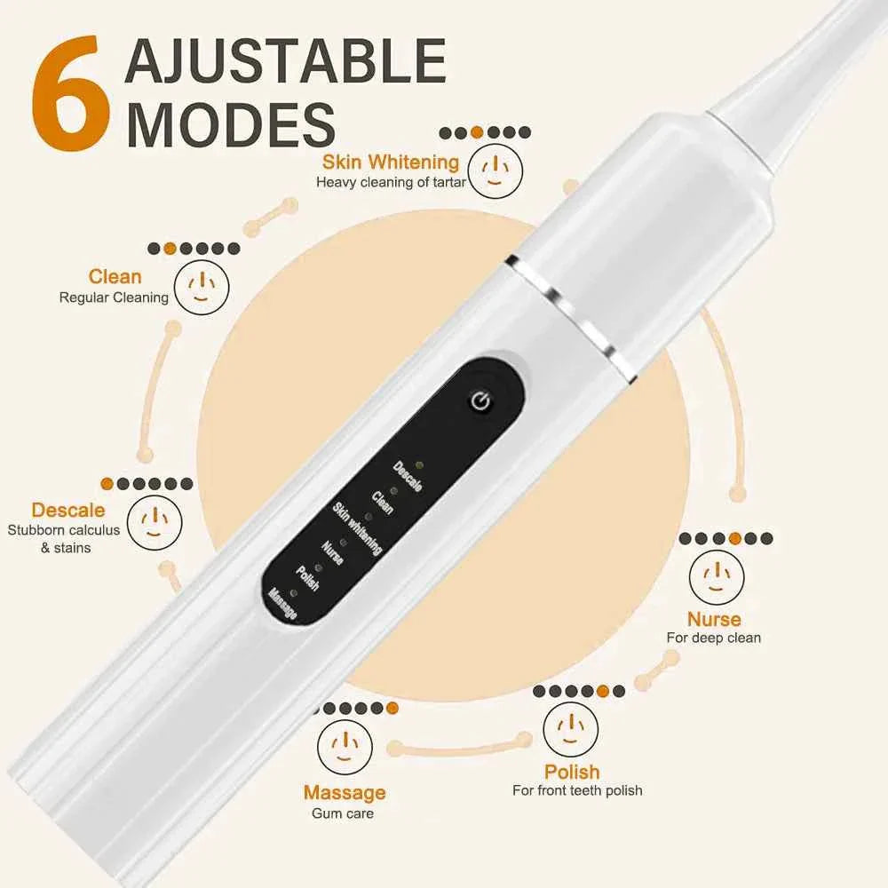 Sonic Electric Toothbrush -  home portable calculus removal care and toothbrush tool