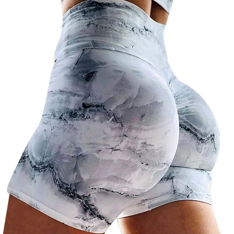 Seamless Fitness Pants Women's High Waist Hip Lift Sports Tight Shorts Running Sexy Peach Gym Yoga Shorts