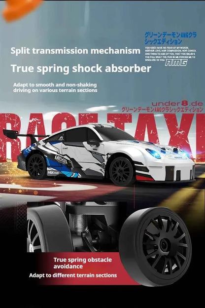 RC Drift Car 1/26 Realistic Race Car 4WD Mini RC Car 2.4Ghz Control Smooth Drifting Action Boys Toys RC 4x4 Fun for All
