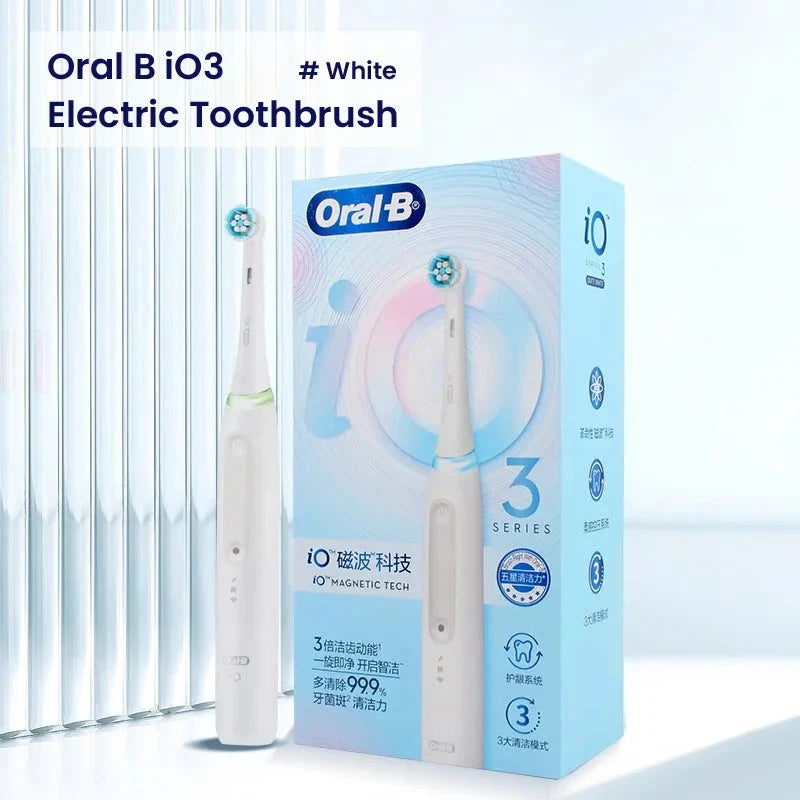 Oral B Electric Toothbrush IO Series Rechargable Waterproof Smart Rotating Timing Electronic Tooth Brushes iO2 iO3 iO4 iO7 iO9