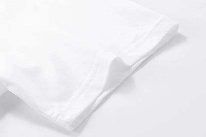 2025 High Quality Mens T Shirts 100 Percent Cotton Round Neck Short Sleeve Tees Summer Spring Casual Fashion Daily Wear
