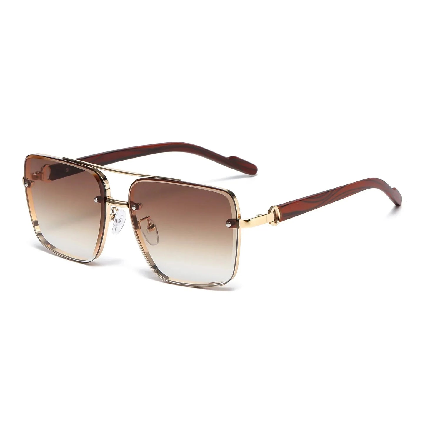 Square Sunglasses For Men Vacation Fashion Glasses Wooden Sunglasses Women Trendy Shades Vintage Gafas De Sol Hombre Zonnebril