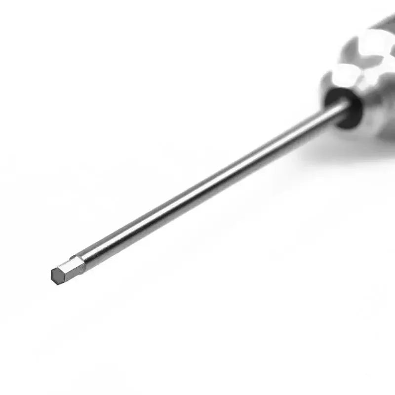 7-Piece Precision Hex Screwdriver Set - White Steel Tool Kit for RC Models & Drones