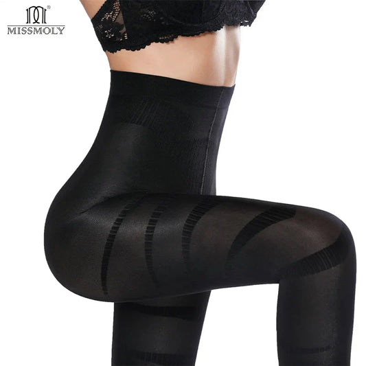 Women Legging High Waist New Leggins Tummy Control Panties Waist Trainer Slimming Pants Body Shaper Thigh Sculpting Slimmer