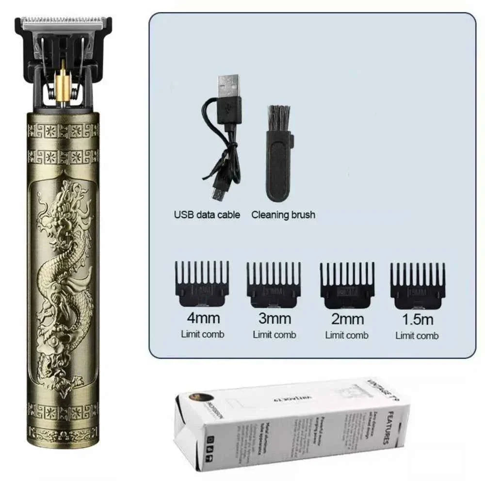 Hair Trimmer T9 Hair Clipper Beard Shaving Body Clippers Electric Hair Cutting Machine Professional Barber Men Trimmer Shaver