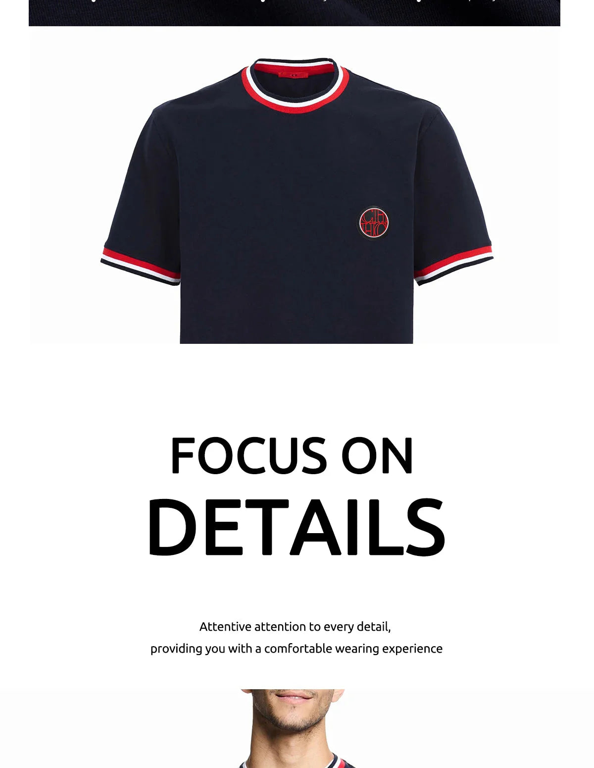 Mens T Shirts Cotton Mens Casual Short Sleeve Solid Stripe O Neck Soft T-Shirts Basic 2025 Men's Loose Fit Tee Shirt Tops