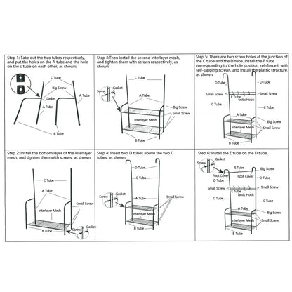 Independent Hanger Brown Metal Shoe Hanger 4 Hooks Clothes Rack Clothes Hangers Coat Hanger Stand Wardrobe Stand