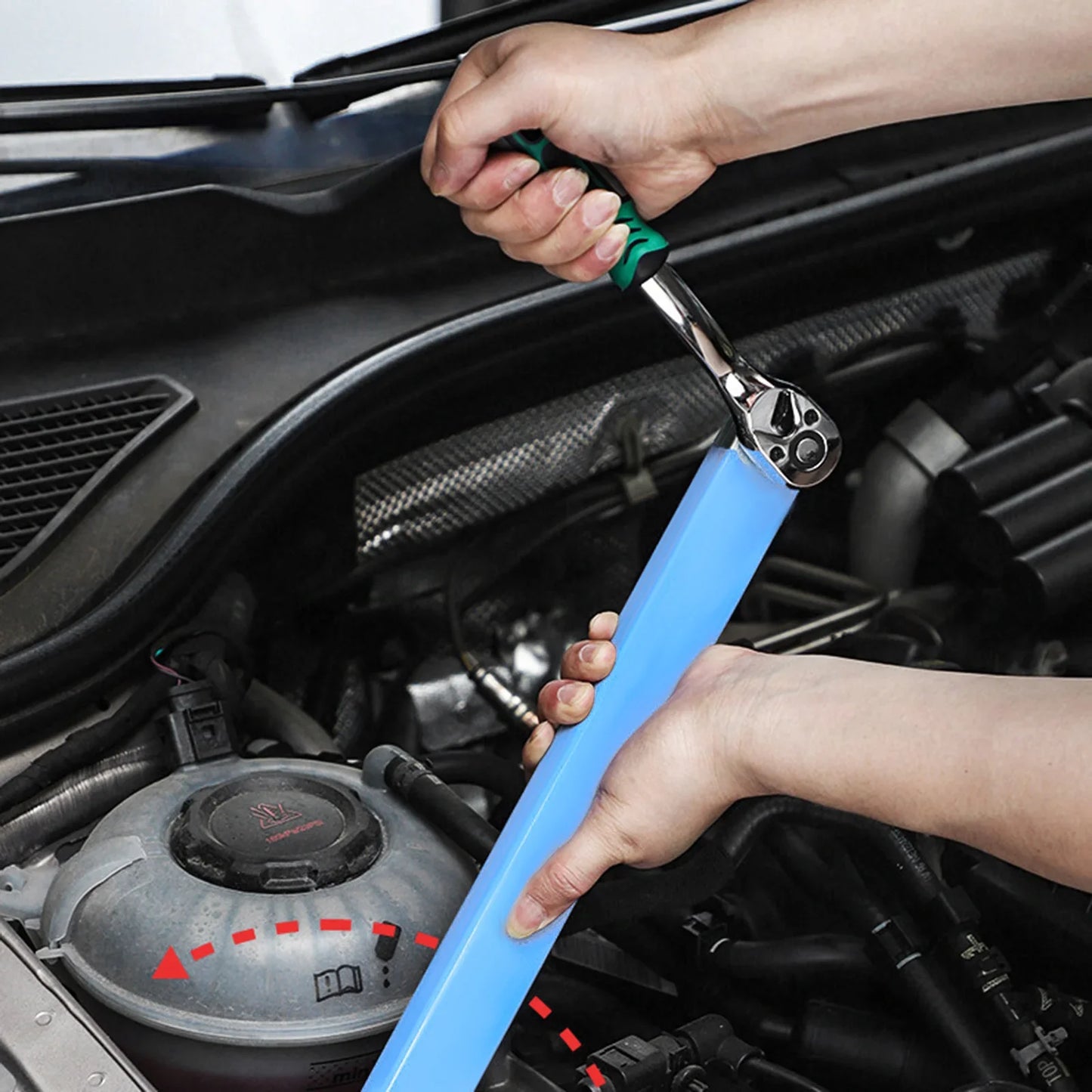 Professional Drive Ratchet Wrench Household Multifunctional Repair Tool Ratchet For Air Refrigeration Tools MIAO-US