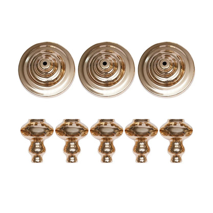 10Pcs Versatile Wedding stands Metal Trumpet Holders Vases For Weddings, Party Decorations