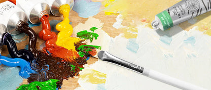 Paul Rubens Oil Paint 20 Colors 50ml Professional Oil Based Paint High Saturation Creamy Texture for Artists Beginners