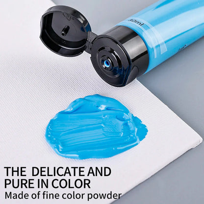30ml Acrylic Paint for Wall Painting Waterproof And Sun Resistant Art Student Painting Materials Textile DIY Graffiti