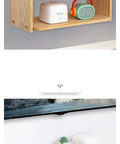 Floating Shelves for Wall Decor,Soild Wood Wall Mounted Shelf for Bathroom,Bedroom,Living Room Kitchen Storage&Decoration