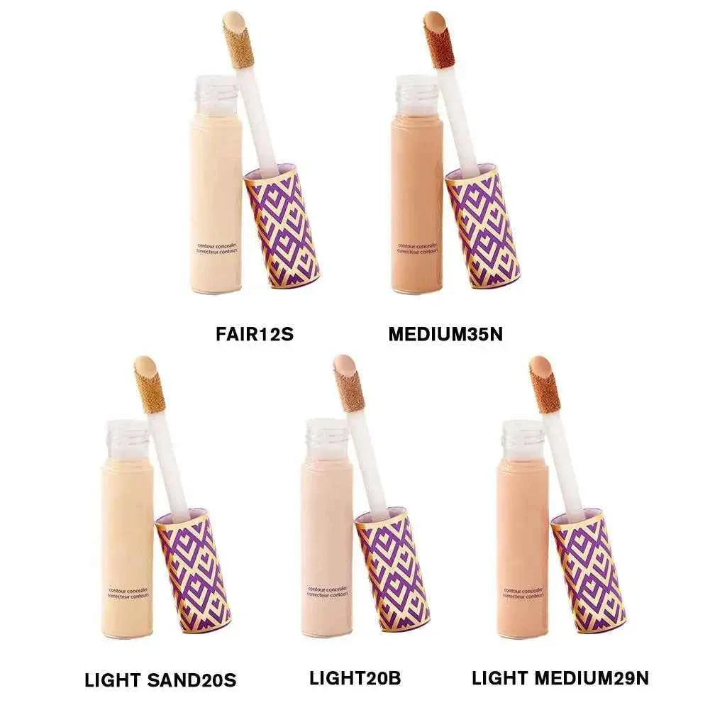 Moisturizing Liquid Foundation Covering Black Circles Blemishes Acne Marks Spots Oil-control Concealer Cream Waterproof Makeup