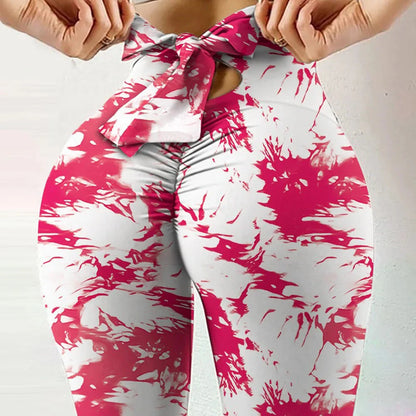 Seamless Tie Dye Leggings Women Sexy Fitness Gym Legging Push up High waist Leggings Sport Pants Women Clothing