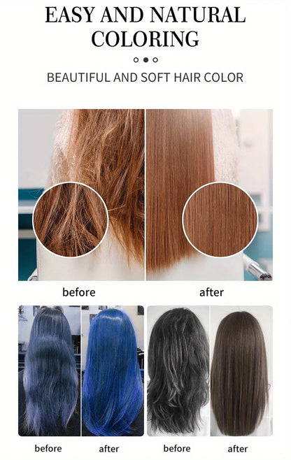 MELAO Hair Dye - Semi Permanent Hair Color Depositing Conditioner, Cruelty-free