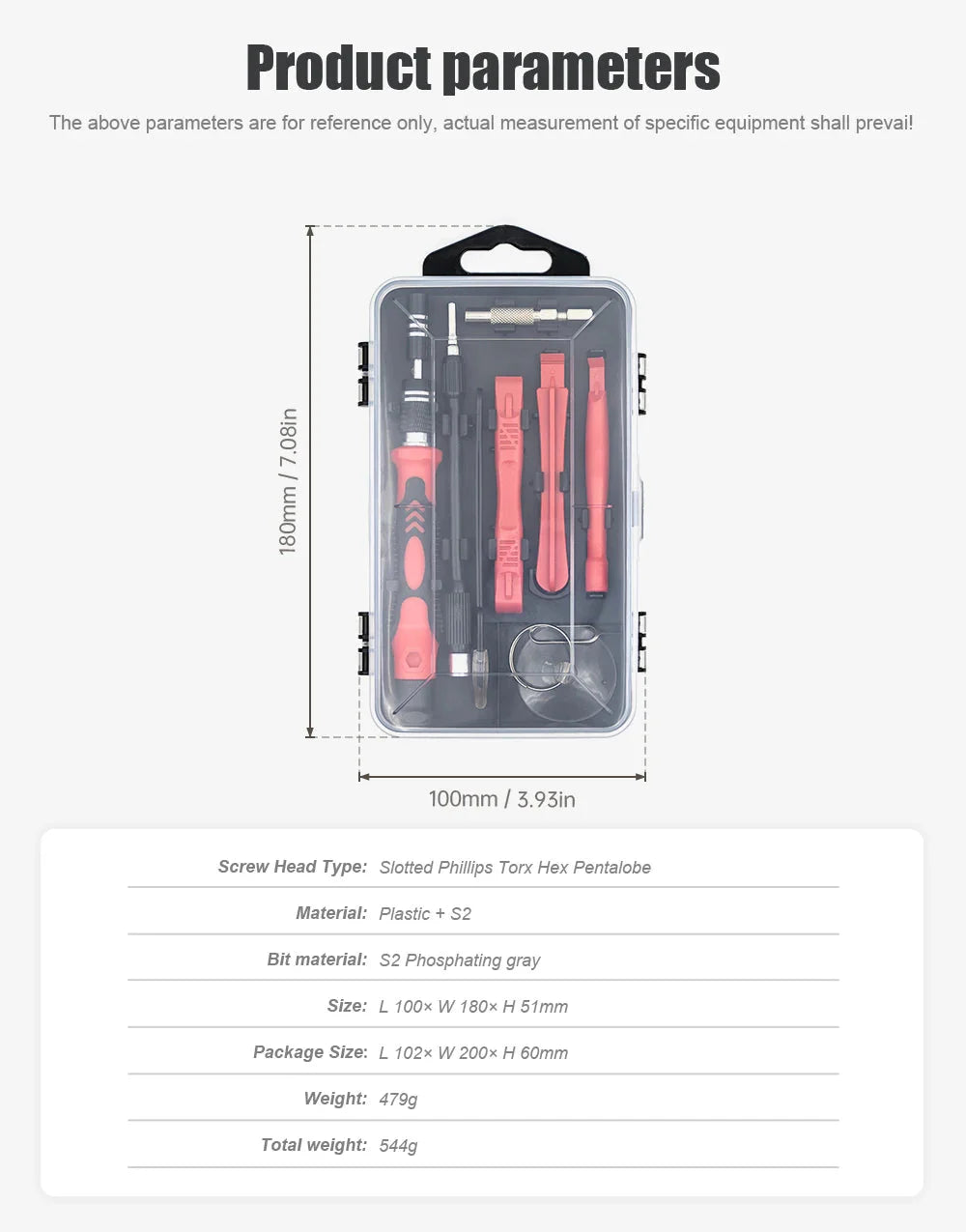 115 in 1 Precision Screwdriver Set Multifunctional Magnetic Repair Tools Kit for Computer Laptop Phone MacBook Household Repairs