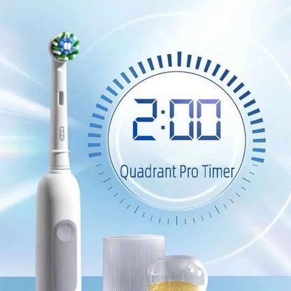 Oral-B Pro1 Max 3D Smart Electric Toothbrush Recharge Oral-B Replace Toothbrush Head Nozzles Timer Brush Pressure Sensor 3 Modes