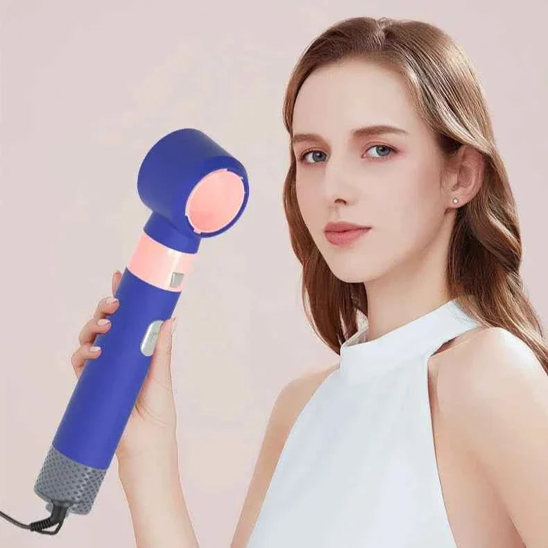 5-in-1 Negative Ion Automatic Curling Iron Multifunction Convenient Hair Dryer Volume Straight Hot Air Comb Curly Girl Method