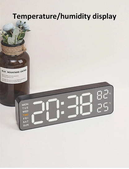 Mirror Brushed Finish Wall Clock Premium Modern Home Wall Clock