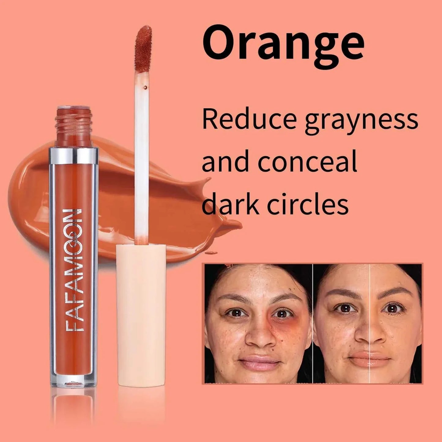 7-color Concealer Eye Dark Circles Red Spots Acne Marks Cover Liquid Concealer Face Foundation Correcting Skin Color Cosmetics