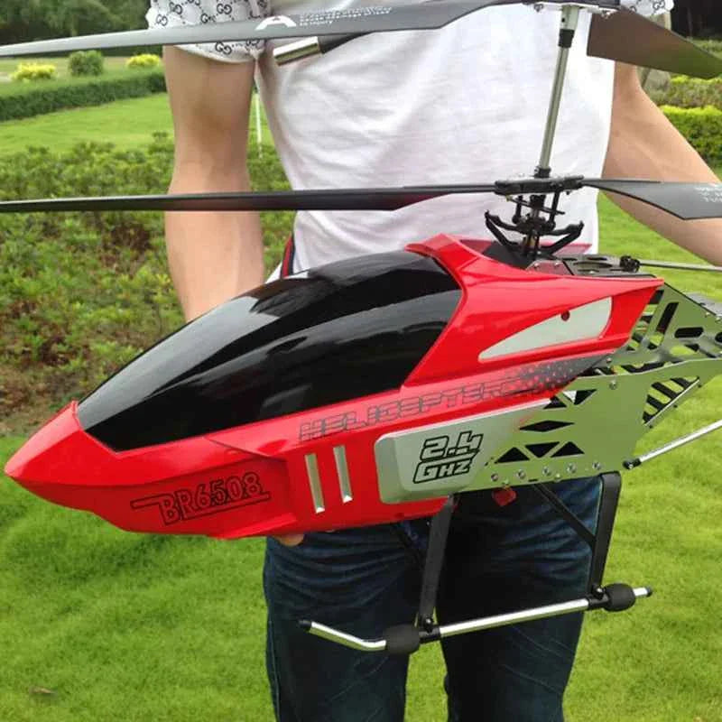 RC Helicopter Durable Charging UAV Model Toy Fall-resistant Remote Control UAV Outdoor Aircraft Children's Birthday