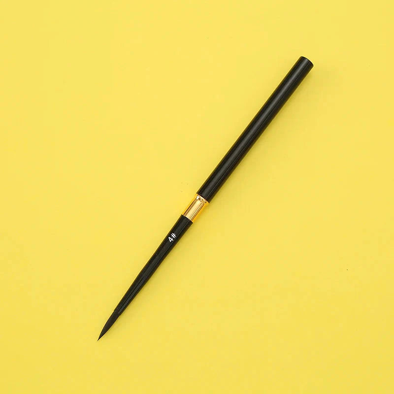Round tip detachable Travel Paintbrush, Student Painting Graffiti paintbrush Watercolor gouache Painting Beginner art set