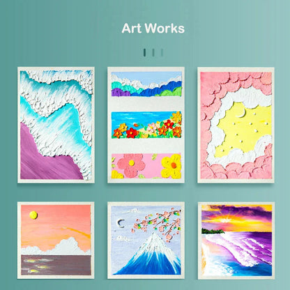 50 Sheets Art Supplies Oil Pastel Paper 200gsm Chalk Coloring Crayons Painting Books Acid Free Natural Colortones Drawing