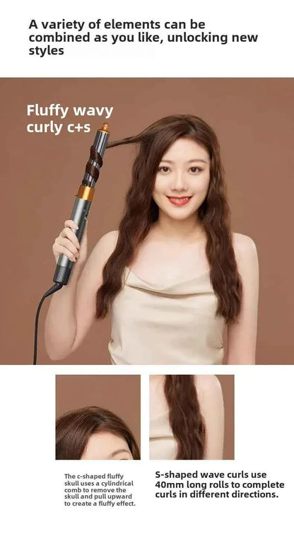 HS05 The Same Multi-functional Seven-in-one Hair Curling Iron Does Not Hurt The Hair, Hair Dryer Hair Styling  hair curling iron