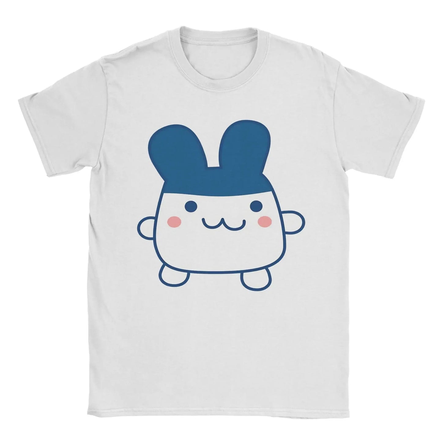 Men T-Shirts Tamagotchi Mametchi Fashion Cotton Tee Shirt Short Sleeve  T Shirt Crewneck Clothing Party
