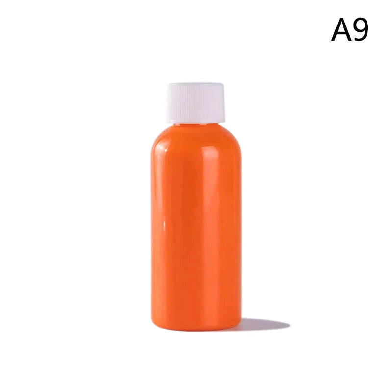 60ml/bottle acrylic paint 24Colors DIY Handmade Graffiti Bearbrick Statue Coloring Pigment Professional Paint Liquid Art Supplie