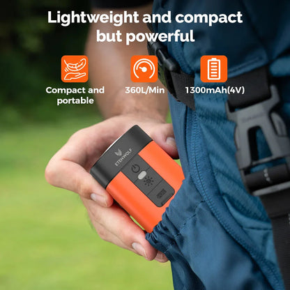 ETENWOLF AIR 3S Wireless Electric Air Pump 1300mAh Camping Light Small Inflator Deflator Outdoor Pump Pool Floats Sleeping Pads