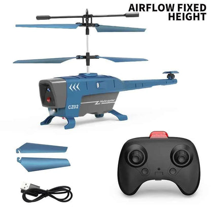 Rc Helicopter 3.5Ch 2.5Ch Rc Plane 2.4G Rc Helicopters for Adults Obstacle Avoidance Electric Airplane Induction Flying Toys
