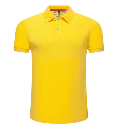 Mens Polo Shirts Short Sleeve Casual Solid Color Fashion Summer Lapel Male Turndown Tops Work Clothes Breathabl Comfortable