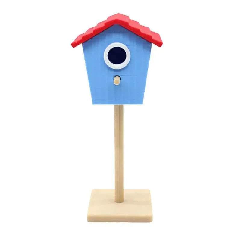 1:12 Dollhouse Miniature Bird House Garden Courtyard Model Decor Toy Doll House Accessories