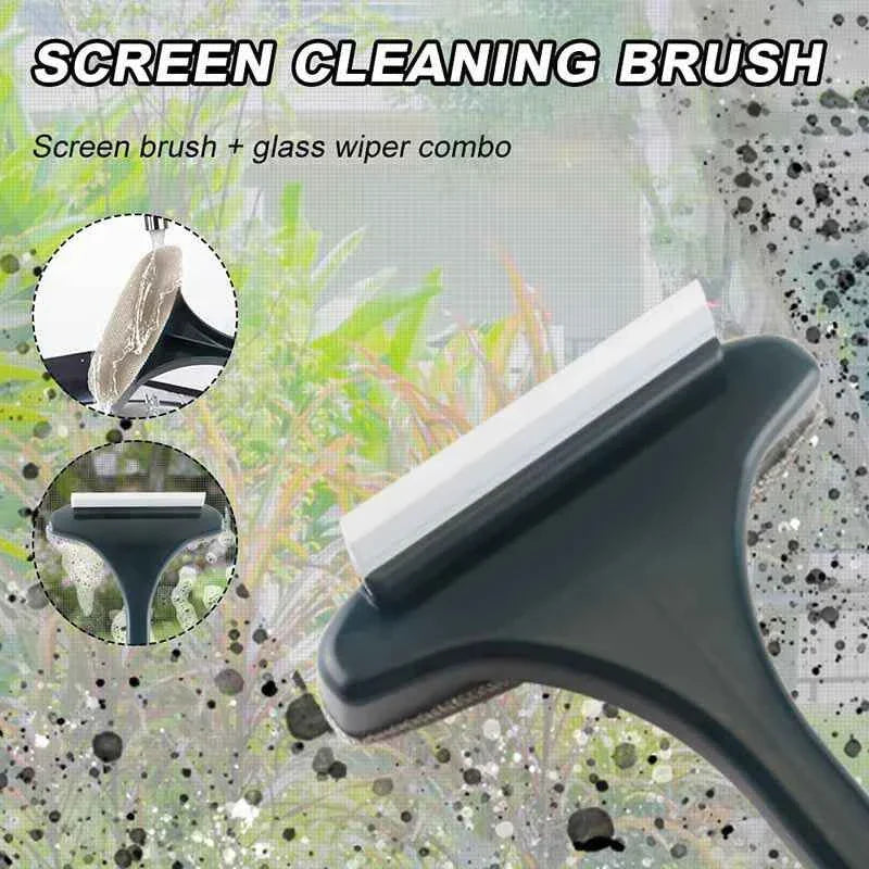 Cleaning Brush Window Screen Special Cleaning Brush Multi Purpose Window Mesh Screen Cleaner Hand-held Window Screen Clean Tools