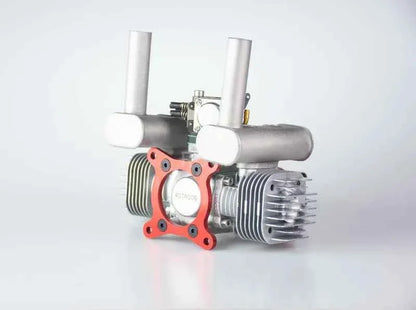 RCGF 40cc Twin Gas Engine with Walbro Carb, for Competition Scale RC Models