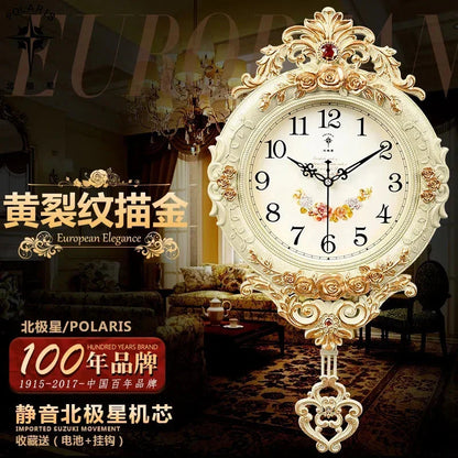 Polaris Light Luxury Home Design 60cm Wall Clock