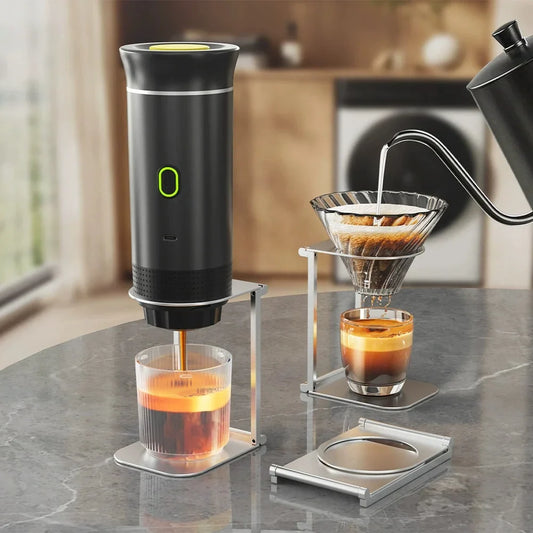Coffee Machine Stand Drip Filter Coffee Stand Aluminum Alloy Foldable Lightweight Outdoor Quality Professional Coffee Accessorie