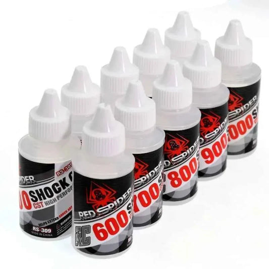 RC Shock Oil 100-1000 | High-Performance Silicone Oil for Crawler, Drift, Short-Course, Monster Trucks | Smooth & Durable Dampin