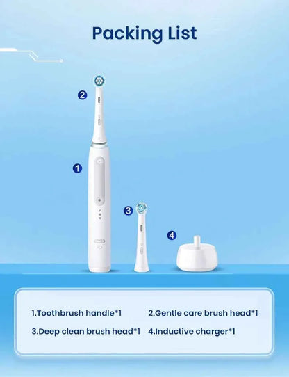 Oral B iO3 Plus Electric Toothrush IO Magnetic TECH Rechargeable 3 Cleaning Modes Dental Care iO Series 3 Smart Tooth Brush