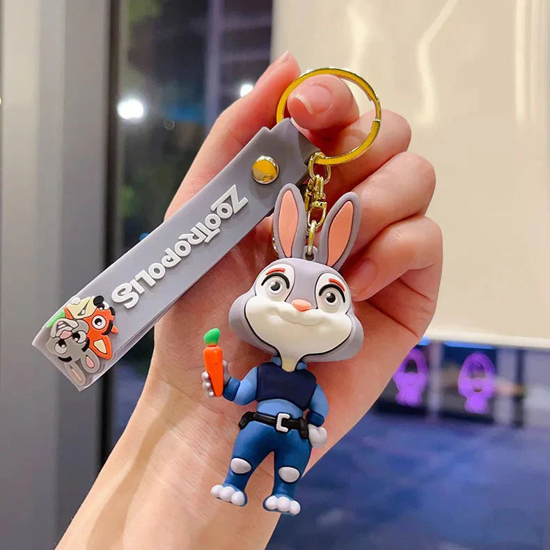 Zootopia Theme Party Supplies Nick Judy Birthday Decoration Balloon Set Tableware Kit Banner Plates Gifts Bags Keychains Sticker