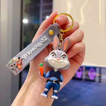 Zootopia Theme Party Supplies Nick Judy Birthday Decoration Balloon Set Tableware Kit Banner Plates Gifts Bags Keychains Sticker