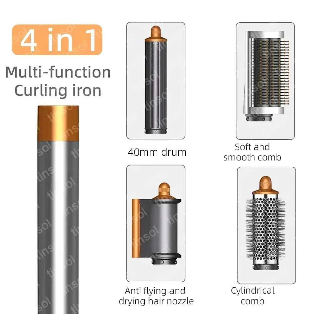 7-in-1 multifunctional curling iron  hair dryer and straightener set, styling tool that allows salon-quality styling at home